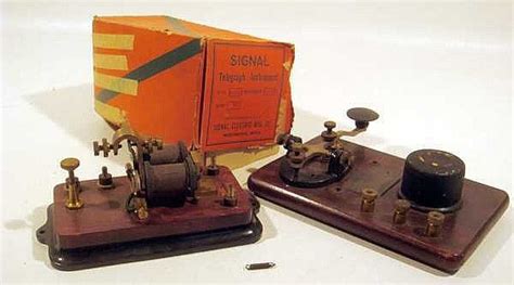 Sold Price 2pcs Signal Telegraph Antique Telegraph Senders