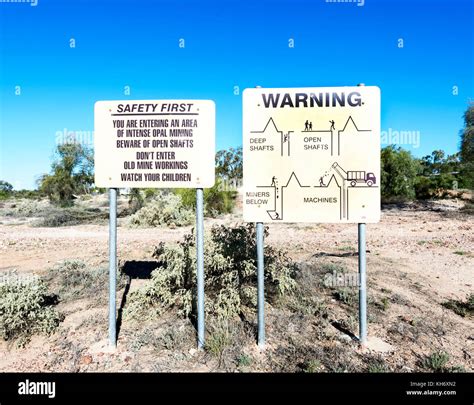 Mining Warning Danger Sign Hi Res Stock Photography And Images Alamy