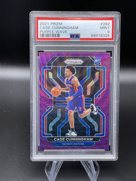 Cade Cunningham Panini Prizm Purple Wave Prizm Rookie Rc