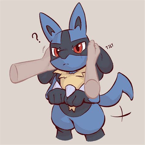 Safe Artist Advosart Fictional Species Lucario Mammal