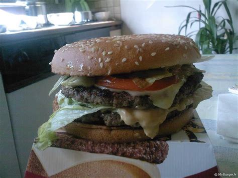 Chronique du Double Big Tasty Customisé McDonald s Avis Test