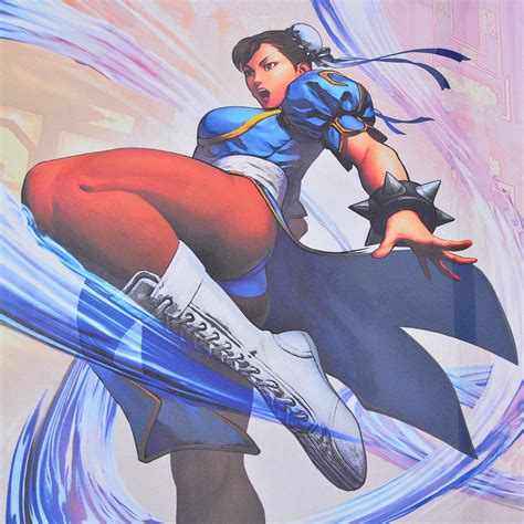 Street Fighter V Chun Li Wall Scroll Poster Tokyo Otaku Mode Tom