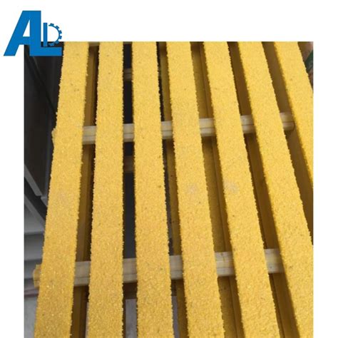 FRP GRP Fiberglass Reinforced Bar Grating For Flooring Walkway Grating