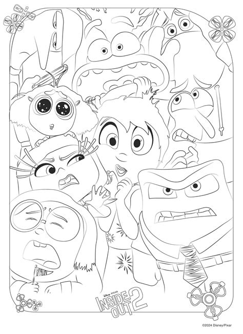 Inside Out 2 Printables Free Disney Pixar Inside Out Printables In 2024 Inside Out Coloring