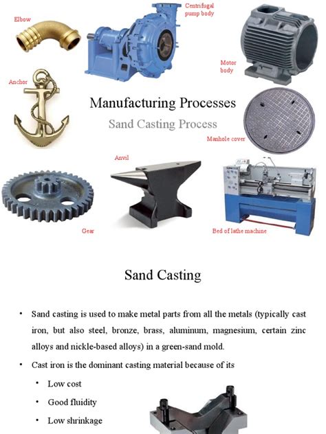 1 Sand Casting Process | PDF | Casting | Metals