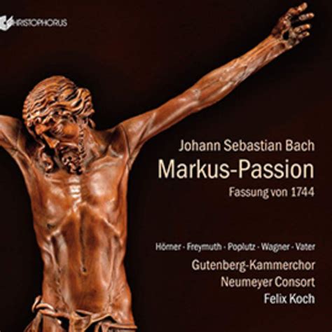 Recensie J S Bach Markus Passion Bwv Luister