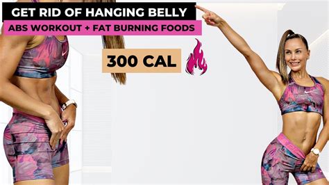 20 MIN INTENSE ABS HIIT WORKOUT Burn Belly Fat Fast Fix Hanging Belly