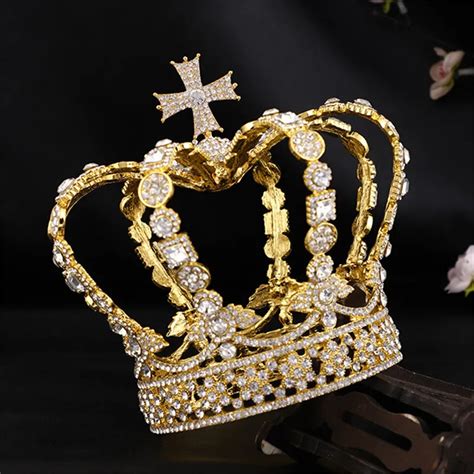 Couronne De Croix Baroque Pour Homme Diad Me De Mariage Reine Royale D