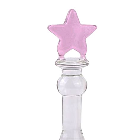 Plug Anal De Vidro Cristal Pleasure Estrela Loja Meus Fetiches
