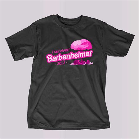 Official Barbenheimer I Survived Barbenheimer T Shirt Shibtee Clothing