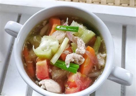 Resep Sop Ayam Oyong Oleh Saomi Mayhai Cookpad