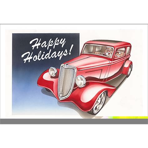 Hot Rod Happy Holidays Paul Oxman Publishing