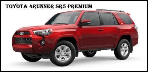 2024 Toyota 4Runner SR5 Premium Specs Price Top Speed MPG HP