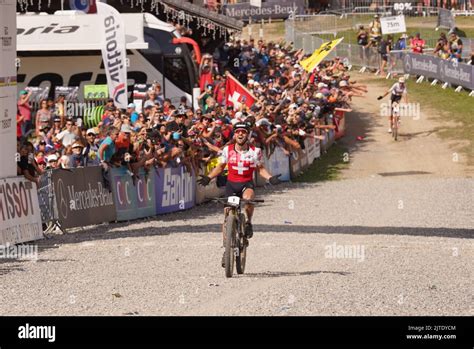 Les Gets France Th Aug Schurter Nino During Winner Race Uci