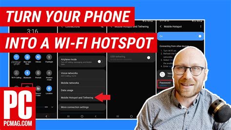 How To Turn Your Phone Into A Wi Fi Hotspot YouTube