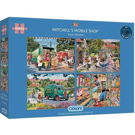 Comprar Puzzle Gibsons Tienda M Vil De Mitchell De X Piezas G