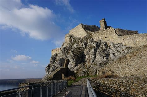 Back to the past at Devín Castle near Bratsilava, Slovakia