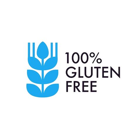 Premium Vector Gluten Free Label For Food Emblem