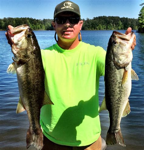 Caught A Largemouth Bass On Clarks Hill Lake J Strom Thurmond Reservoir