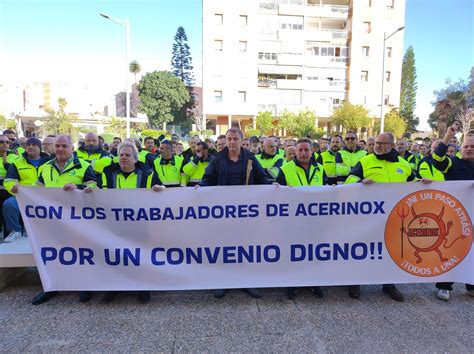 Trabajadores De Acerinox Y Empresa Se Citan Este Viernes Para Retomar