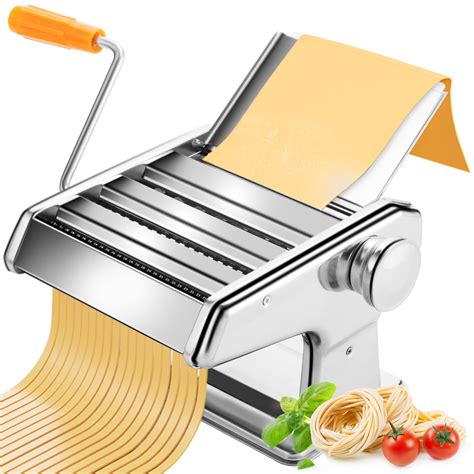 Paracity Pasta Maker Pasta Machine With Adjustable Thickness