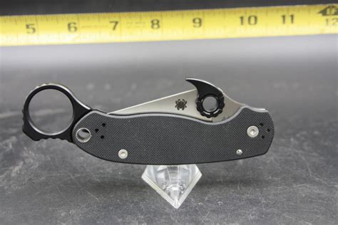 Lnib Highly Modified Spyderco Para 3 Mdx Deep Carry Clip Wise Men