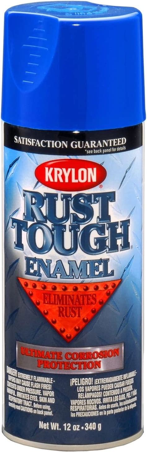 Krylon K Rust Tough True Blue Rust Preventive Enamel Oz