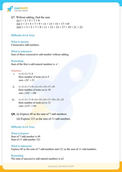 Ncert Solutions Class 8 Maths Chapter 6 Squares And Square Roots