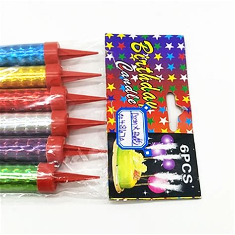 Supply Birthday Cake Candle Flame Stick Fireworks Party Birthday Candle