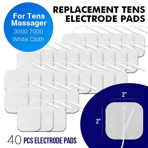 Tens Electrode Pads Ems Replacement Unit X Muscle