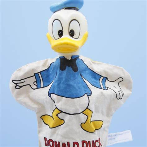 Donald Duck Hand Puppet Etsy