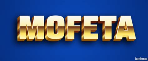 Mofeta Efecto de texto y diseño de logotipos Animal