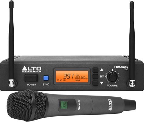 Alto radius 100 UHF wireless microphone Music Depot Musique Dépôt