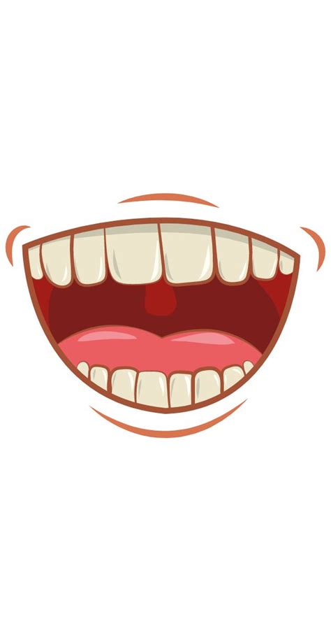 Laughing Mouth Cartoon