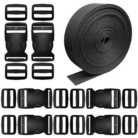 Snapklik Buckles Straps Inch Nylon Webbing Straps Yards