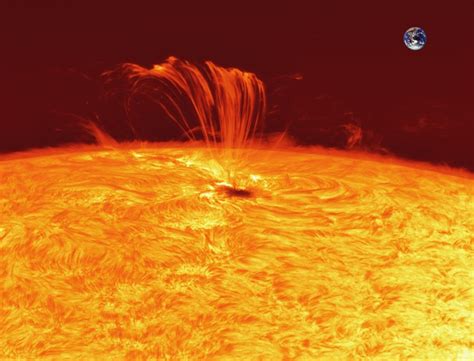 Huge Solar Flare Captured On Skywatchers Camera