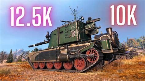 World Of Tanks FV4005 Stage II 12 5K Damage 12 Kills 3x FV4005 10K