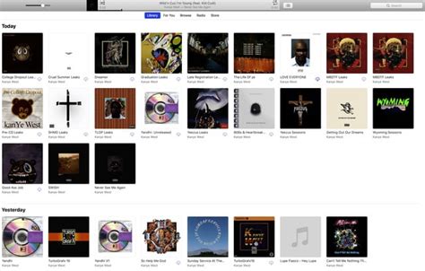 All Of The Kanye Albums And Year Unreleased Covers Rkanyemusi