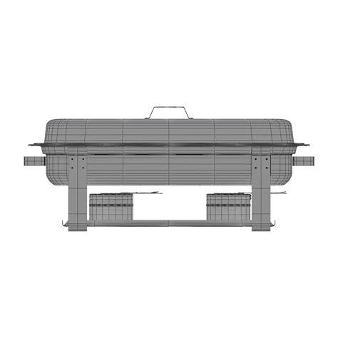 Chafing Dish 3d Model 12 3ds Dxf Fbx Max Obj Free3d