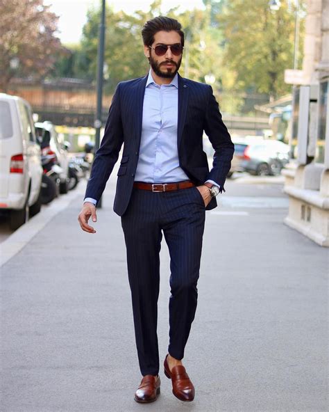 How To Wear A Black Suit With Brown Shoes The Fashionisto Atelier