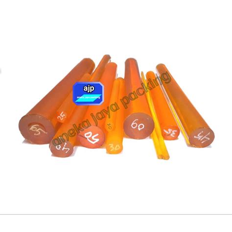 Jual Polyurethane Rod Dia 55mm X 10cm As Karet Pu Batangan Shopee