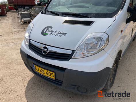 Opel Vivaro Cdti Hk Kassevogn Van For Sale Retrade Offers