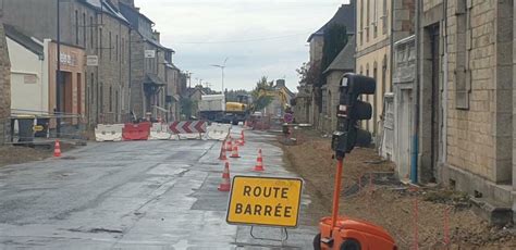 Bégard Travaux dans le bourg la circulation modifiée