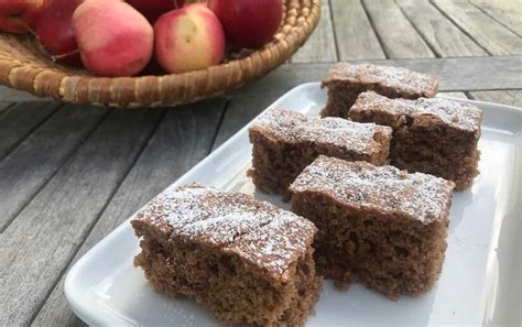 Schoko Apfel Blechkuchen Backen Mit Christina