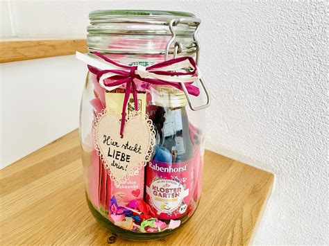 Geschenk Im Glas Liebe Diy Ohmylife Oh My Life