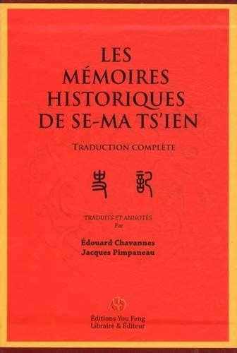 Amazon fr Les mémoires historiques de Se Ma Ts ien Coffret 9 volumes