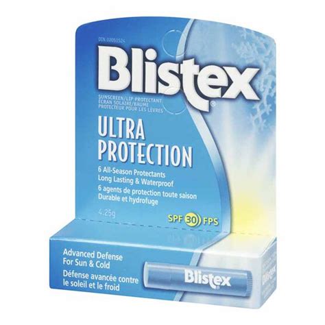 Blistex Ultra Protection Lip Balm Spf 30 4g London Drugs