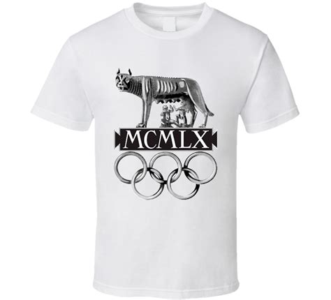 Rome Summer Olympics Logo T Shirt