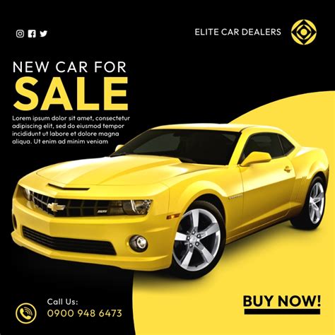 Car Sale Flyer Template Postermywall