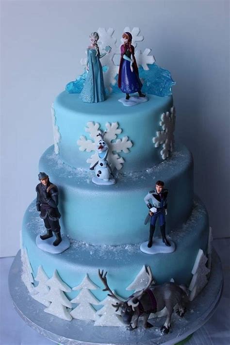 Frozen Decorated Cake By Simplysweetcakes Cakesdecor